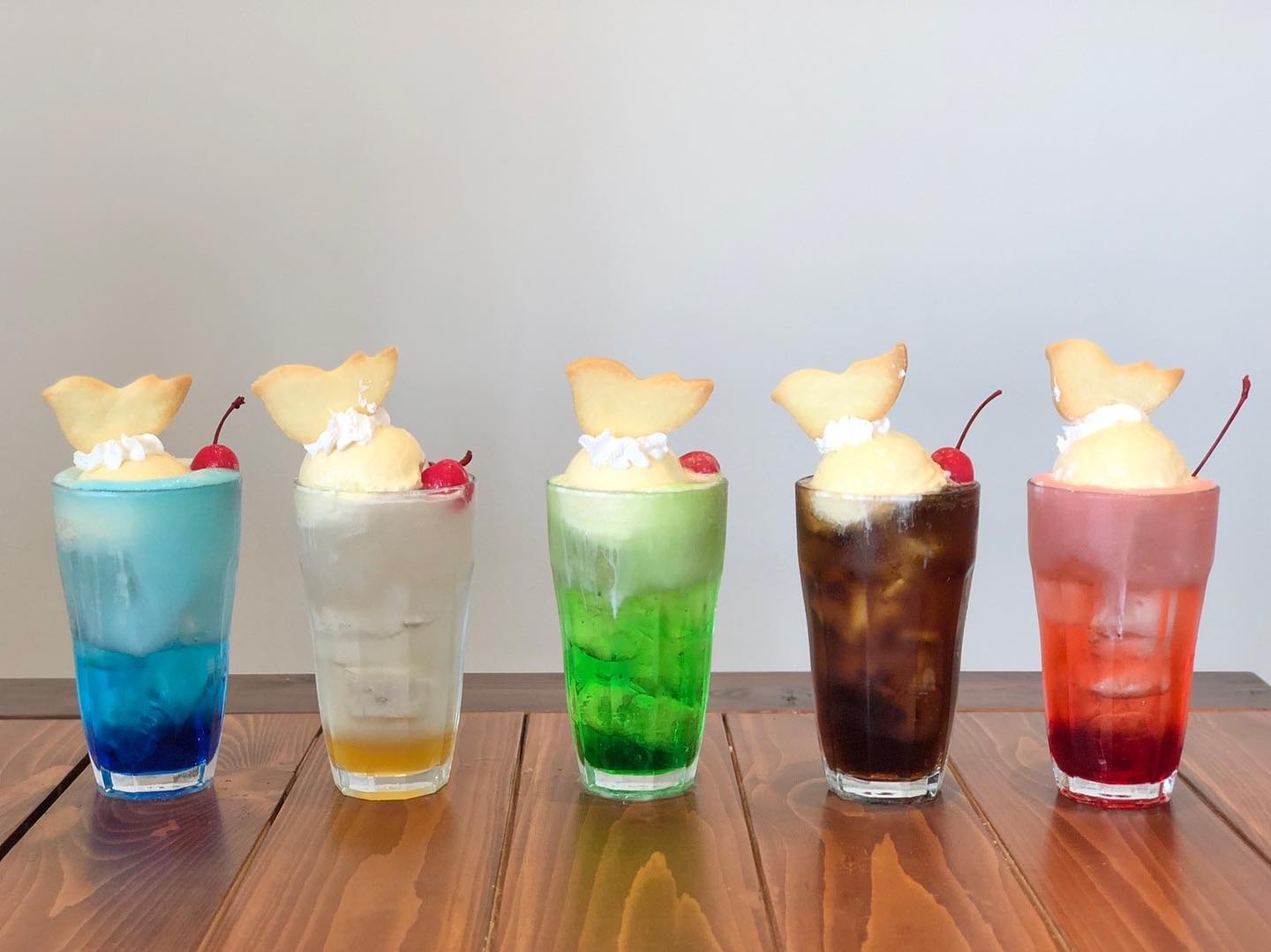各種フロート | 加美町食堂ピッチョーネ